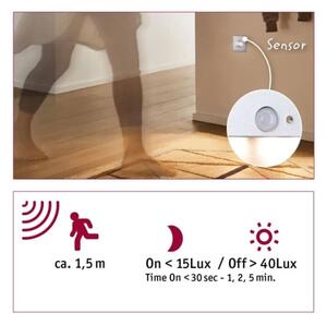 Paulmann  93134 - LED/1,2W Schodiskové svietidlo so senzorom EDGE 230V chróm