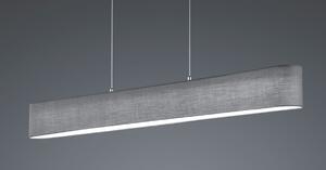 Závesné svietidlo LUGANO Grey LED18W, 3000K, L100cm