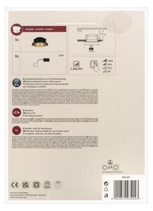 Paulmann 93404 - SADA 3xLED/6,5W IP44 Stmievateľné kúpeľňové svietidlo COLE 230V