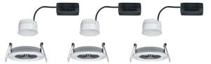 Paulmann 93462 - SADA 3xLED/6W IP44 Kúpeľňové podhľadové svietidlo NOVA 230V