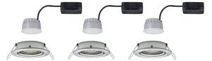 Paulmann 93483 - SADA 3xLED/6,5W IP23 Stmievateľné kúpeľňové svietidlo NOVA 230V