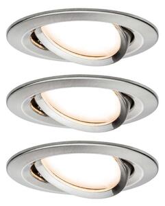 Paulmann 93483 - SADA 3xLED/6,5W IP23 Stmievateľné kúpeľňové svietidlo NOVA 230V