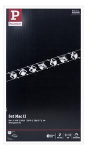 Paulmann 94152 - Súprava 7x GU5,3/10W Kompletný lanový systém MAC 230V chróm