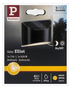 Paulmann 94233 - LED/0,05W IP44 Solárne nástenné svietidlo ELLIOT 1,2V