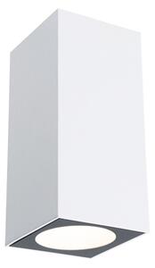 Paulmann 94330 - 2xLED/2,8W IP44 Vonkajšie nástenné svietidlo FLAME 230V biela