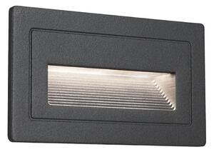 Paulmann 94383 - LED/4W IP44 Vonkajšie vstavané svietidlo LONG 230V