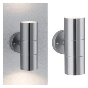 Paulmann 94331 - 2xGU10/10W IP44 Vonkajšie nástenné svietidlo FLAME 230V