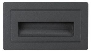 Paulmann 94383 - LED/4W IP44 Vonkajšie vstavané svietidlo LONG 230V