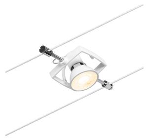 Paulmann 94432 - Súprava 5xGU5,3/10W Kompletný lanový systém MAC 230V biela