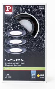 Paulmann 94473 - SADA 3xLED/6W IP44 Kúpeľňové podhľadové svietidlo NOVA 230V