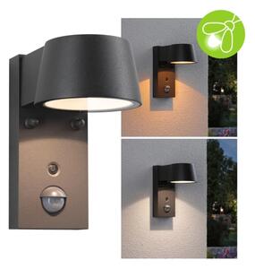 Paulmann 94714 - LED/6W IP44 Vonkajšie nástenné svietidlo so senzorom CAPERA 230V