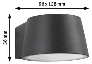 Paulmann 94713 - LED/6W IP44 Vonkajšie nástenné svietidlo CAPERA 230V
