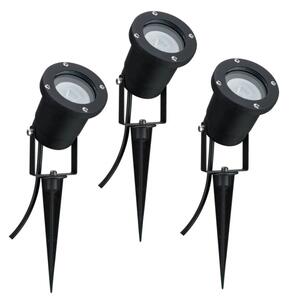 Paulmann 98897 - SADA 3xLED GU10/3,5W IP65 Vonkajšia lampa 230V