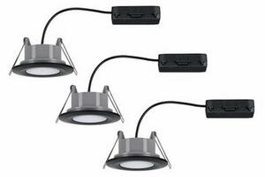 Paulmann 99991 - SADA 3xLED/6W IP65 Kúpeľňové podhľadové svietidlo CALLA 230V