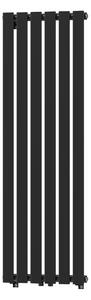 Gamma Vertical, vykurovacie teleso 450x1400 mm, 687 W, čierna matná, GMA-VERT-14045-BK