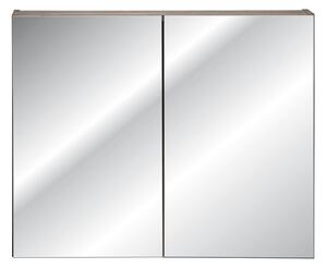 Zrkadlová skrinka SANTA FE Taupe 84-80 | 80 cm