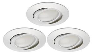Briloner 8309-039 - SADA 3x LED Stmievateľné kúpeľňové svietidlo LED/5W/230V IP23