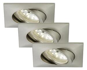 Briloner 7210-032 -SADA 3x LED Podhľadové svietidlo ATTACH LED/5W/230V IP23 chróm