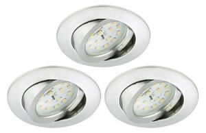 Briloner 8317-039-SADA 3x LED Stmievateľné kúpeľňové svietidlo LED/5,5W/230V IP23