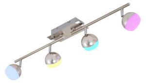 Briloner 2040-042 - LED RGB Stmievateľné svietidlo BAFFLE 4xLED/3,3W/230V + DO