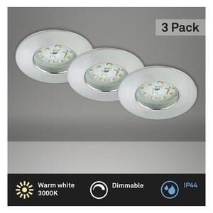 Briloner 8316-039-SADA 3x LED Stmievateľné kúpeľňové svietidlo LED/5,5W/230V IP44