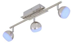Briloner 2040-032 - LED RGB Stmievateľné bodové svietidlo 3xLED/3,3W/230V + DO