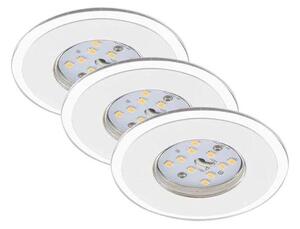 Briloner 7197-036-SADA 3x LED Stmievateľné kúpeľňové svietidlo LED/4,5W/230V IP44