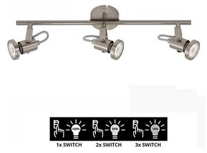 Briloner 2712-032 - LED Stmievateľné bodové svietidlo SEMPLICE 3xGU10/5W/230V