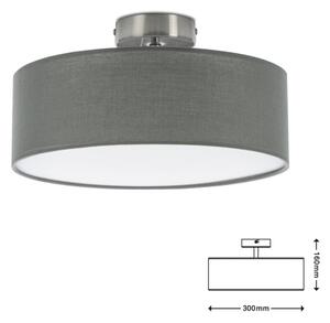 Briloner 3375-024 - Stropné svietidlo 1xE27/40W/230V pr. 30 cm šedá