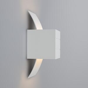 Sada 2 moderných nástenných lámp bielej farby - Amy