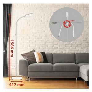 Briloner 1297-016 - LED Stmievateľná stojacia lampa LED/8W/230V