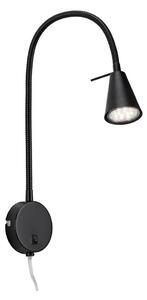 Briloner 2082-015 - LED nástenné svietidlo COMFORT LIGHT 1xGU10/5W/230V čierne