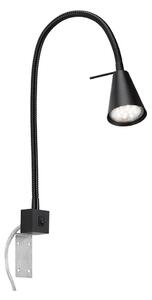 Briloner 2080-015 - LED nástenné svietidlo COMFORT LIGHT 1xGU10/5W/230V čierne