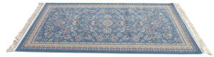 Luxusný perzský strojový koberec Imperial modrý 0,80 x 2,00 m