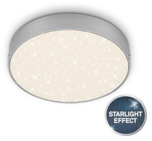 Briloner 7073-414 -LED Stropné svietidlo STAR SKY LED/16W/230V pr. 21 cm strieborná