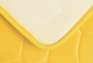 BO-MA koberce Protišmyková kúpeľňová predložka 3D 0133 yellow - 50x40 cm