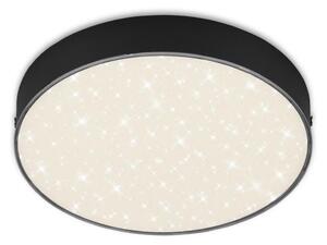 Briloner 7073-415 - LED Stropné svietidlo STAR SKY LED/16W/230V pr. 21 cm čierna