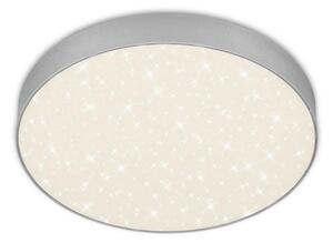 Briloner 7074-414 -LED Stropné svietidlo STAR SKY LED/21W/230V pr. 28 cm strieborná