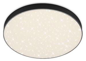 Briloner 7075-415 - LED Stropné svietidlo STAR SKY LED/24,5W/230V pr. 38 cm čierna