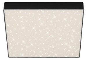 Briloner 7078-415 - LED Stropné svietidlo STAR SKY LED/21W/230V 28x28 cm čierna