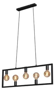 Brilo 4028-055 - Luster na lanku KOTAK VINTAGE 5xE27/40W/230V