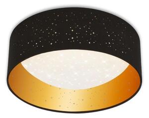 Brilo 3482-015 - LED Stropné svietidlo MAILA STARRY LED/12W/230V čierna/zlatá