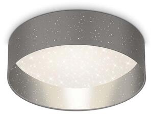 Briloner 3882-014 - LED Stropné svietidlo MAILA STARRY LED/18W/230V šedá/strieborná