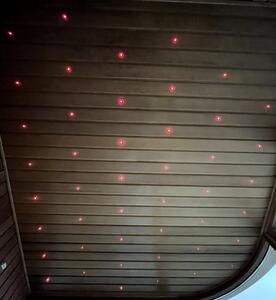Saunaproject LED osvetlenie do sauny Hviezdne nebo