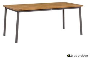 Bijou jedálenský stôl sivý 180x190x76 cm