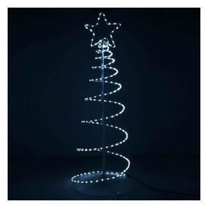 SPRINGOS LED Vianočný stromček - 135cm, 192LED, IP44, studená biela