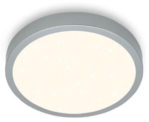 Briloner 3704-014-LED Stmievateľné stropné svietidlo RUNA LED/22W/230V strieborná+DO