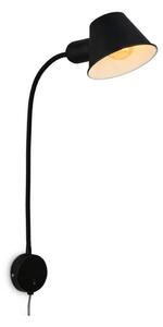 Briloner 2089-015 - Flexibilná nástenná lampa BRELLO 1xE27/10W/230V čierna