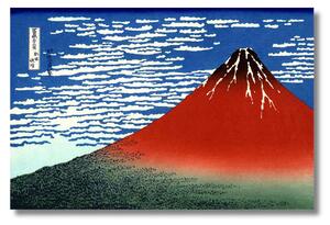 Obraz Hokusai - Červená Fuji - S (40x30cm) 49€