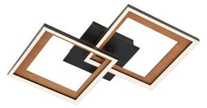 Brilo - LED Stmievateľný prisadený luster FRAME 2xLED/11W/230V